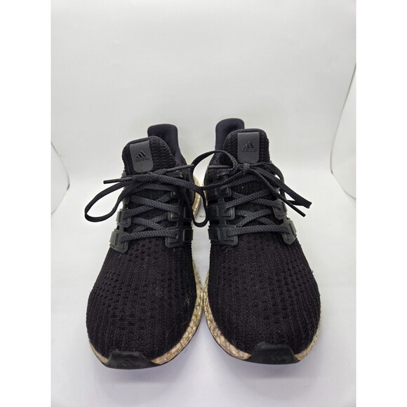 Adidas Ultraboost 4.0 Shoes Mens 7.5 Core Black Running Athletic Workout Sneaker